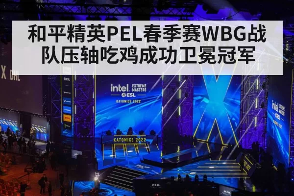 和平精英PEL春季赛WBG战队压轴吃鸡成功卫冕冠军