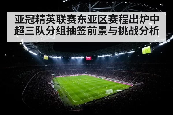 亚冠精英联赛东亚区赛程出炉中超三队分组抽签前景与挑战分析